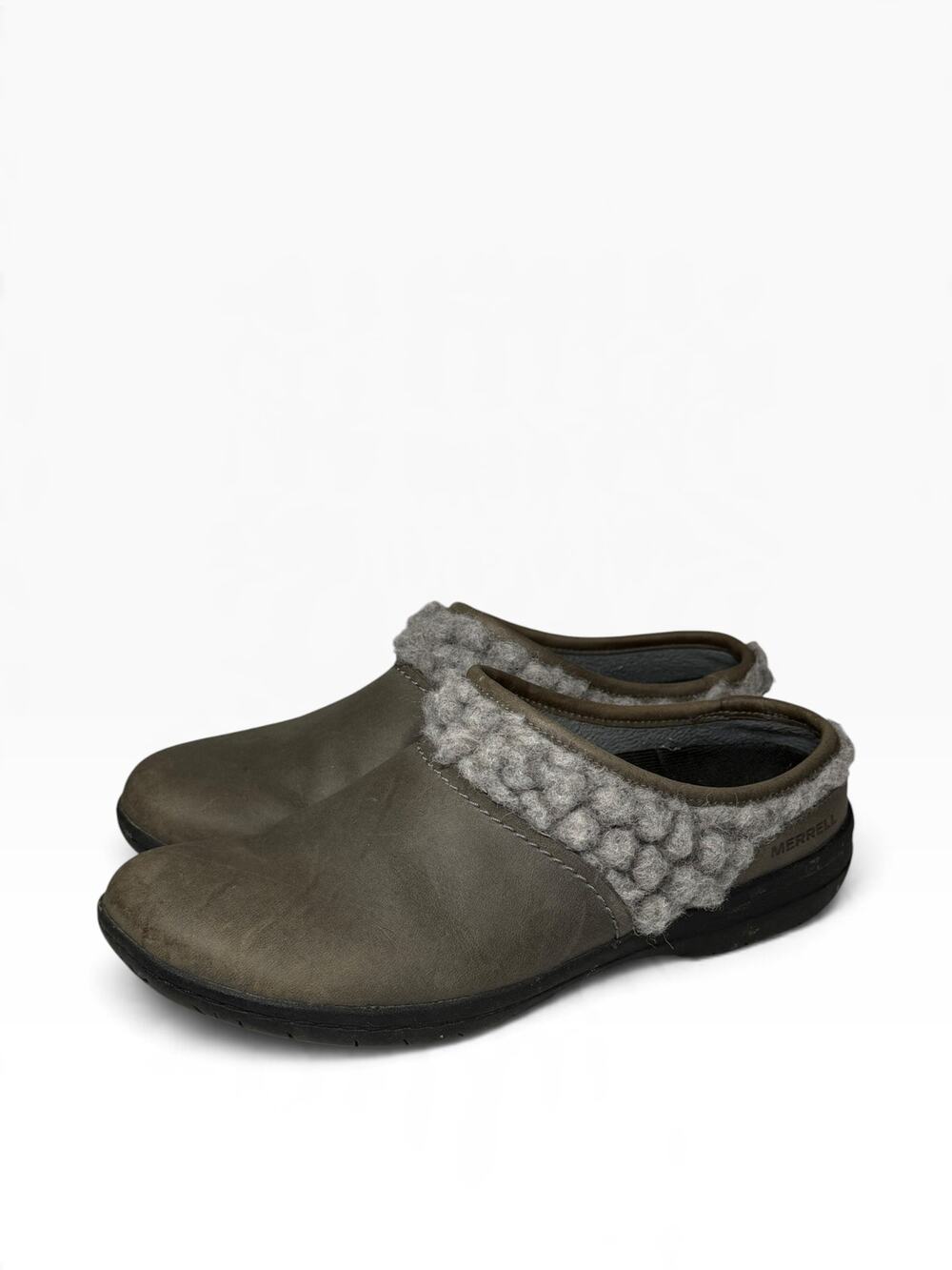 MERRELL Clogs Womens Size 7 Encore Kassie Slide Wool